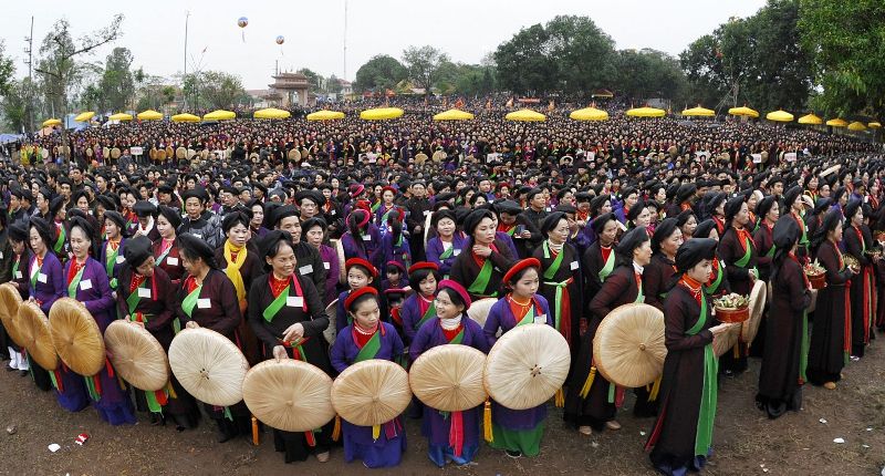 Đầu xuân về làng Quan họ hòa mình vào hội Lim xứ Kinh Bắc